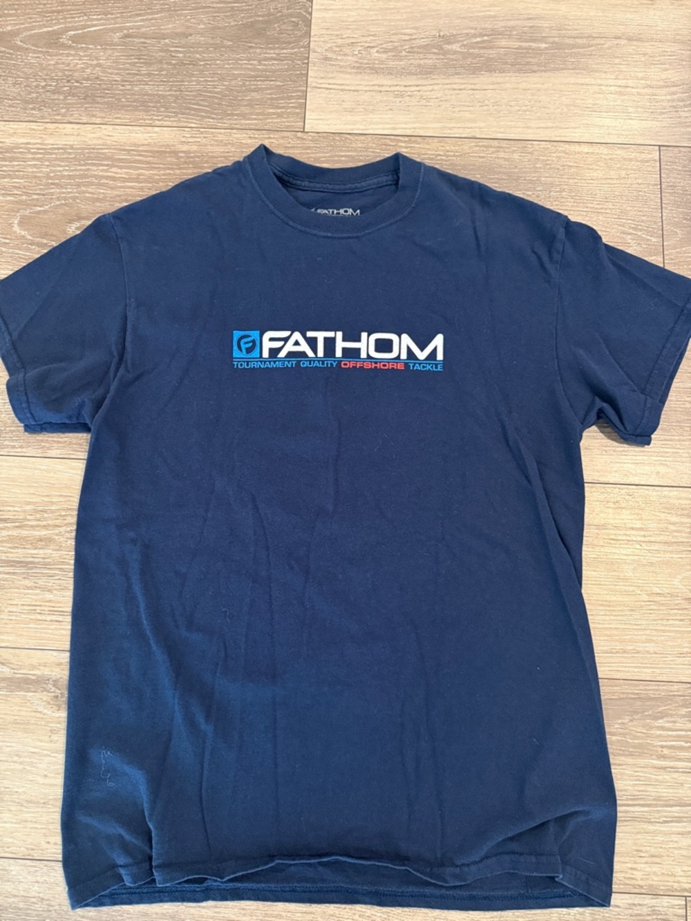 Men's Navy Logo Short Sleeve Tee